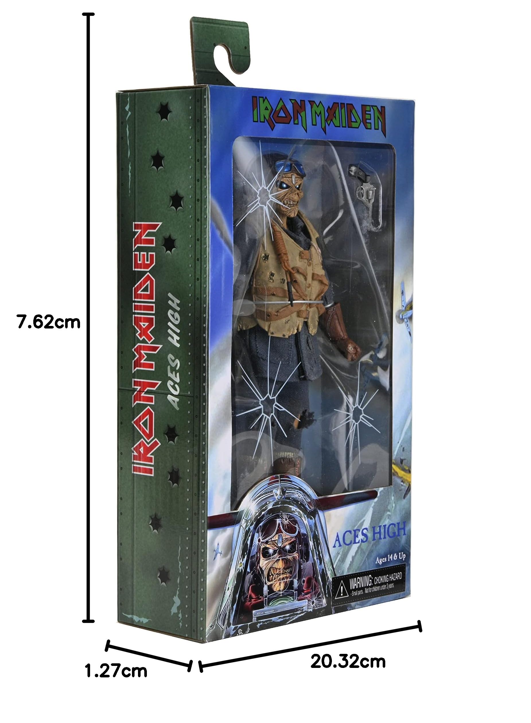 Amazon.co.jp: NECA アイアンメイデン - エースハイエディ - 8インチ