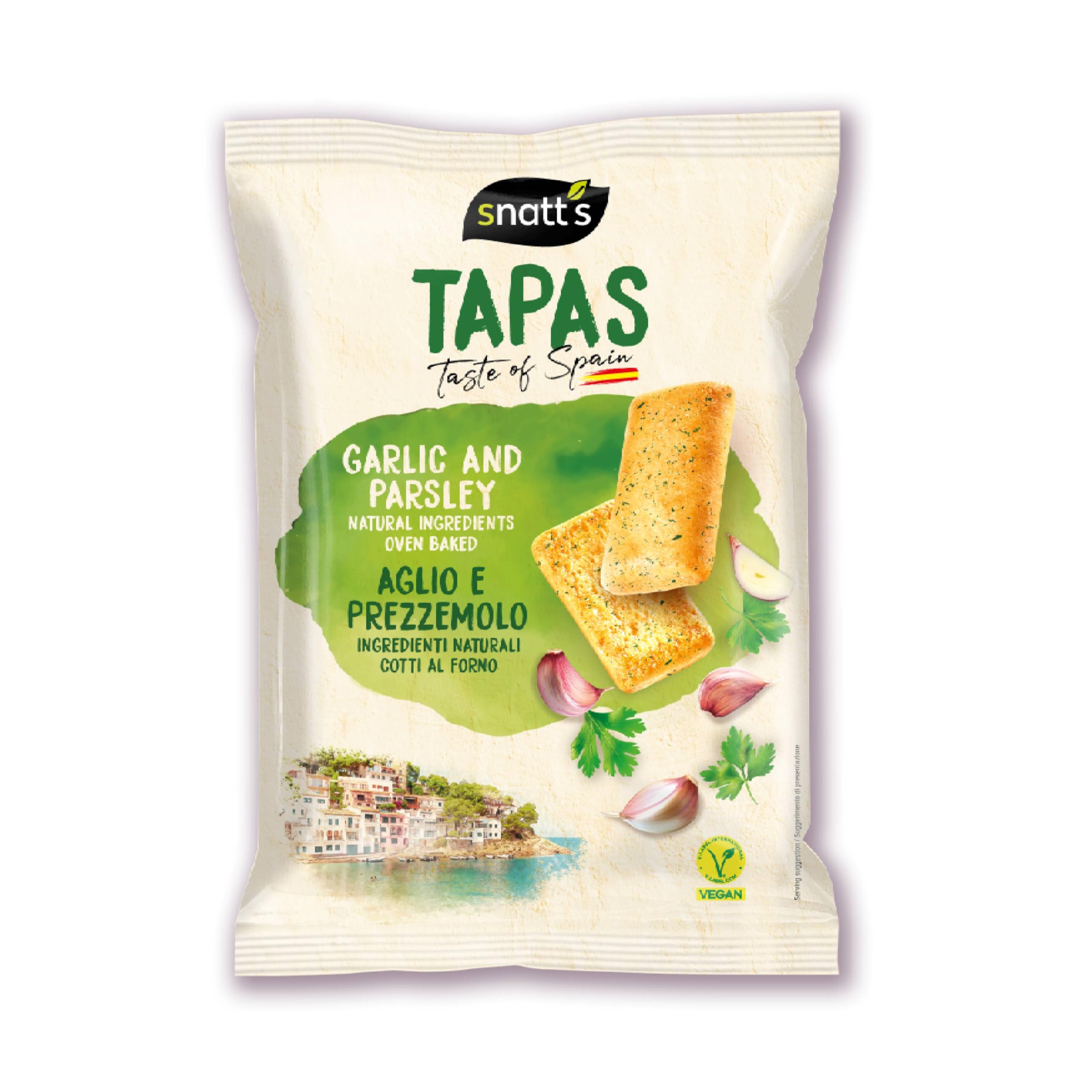 Snatt'S Breadsticks Garlic & Parsley, 120 gm