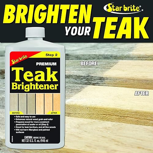 Vista 25 de Aceite de teca Star brite dorado de gran calidad