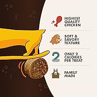 Vista 3 de Fromm Tenderollies Chick-a-Rollie - Golosinas para perros, suaves y saladas, receta de pollo, 8 onzas