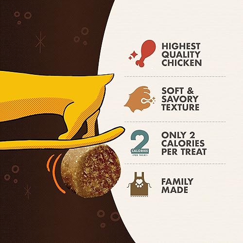 Miniatura 3 de Fromm Tenderollies Chick-a-Rollie - Golosinas para perros, suaves y saladas, receta de pollo, 8 onzas