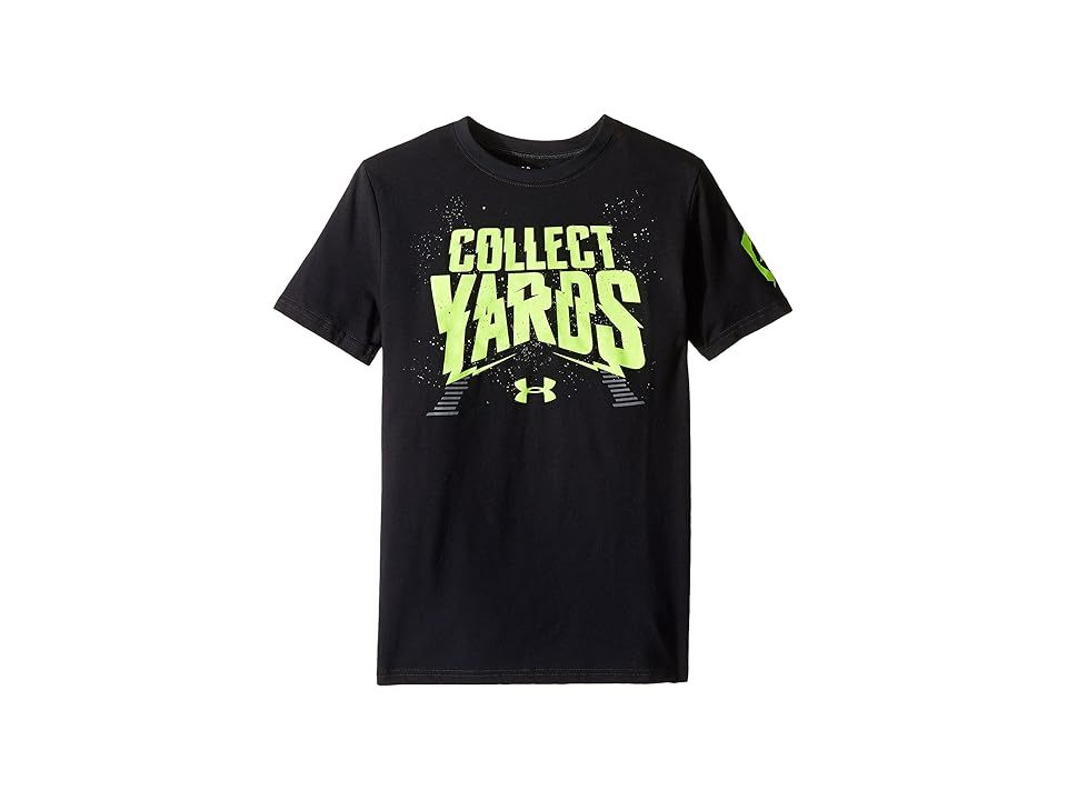 

Under Armour Kids Collect Yards Short Sleeve Tee (Big Kids) (Black) Boy's T Shirt