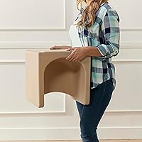 Vista 49 de ECR4Kids Tri-Me 3 en 1 silla cubo, muebles para niños, color azul polvo