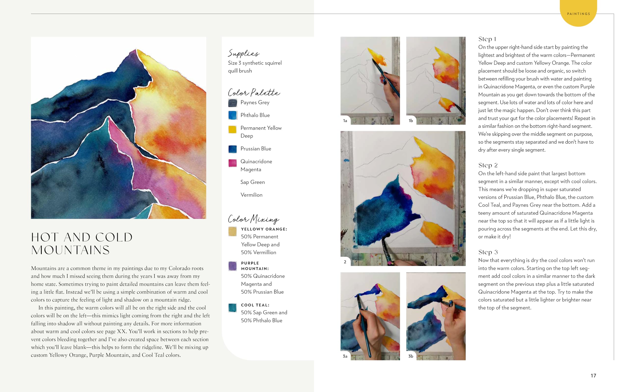 Learn to Watercolor: 20 Step-by-Step Beginner-Friendly Lessons on Watercolor Paper - Includes Watercolor Pad with Sketches – No Drawing Required!