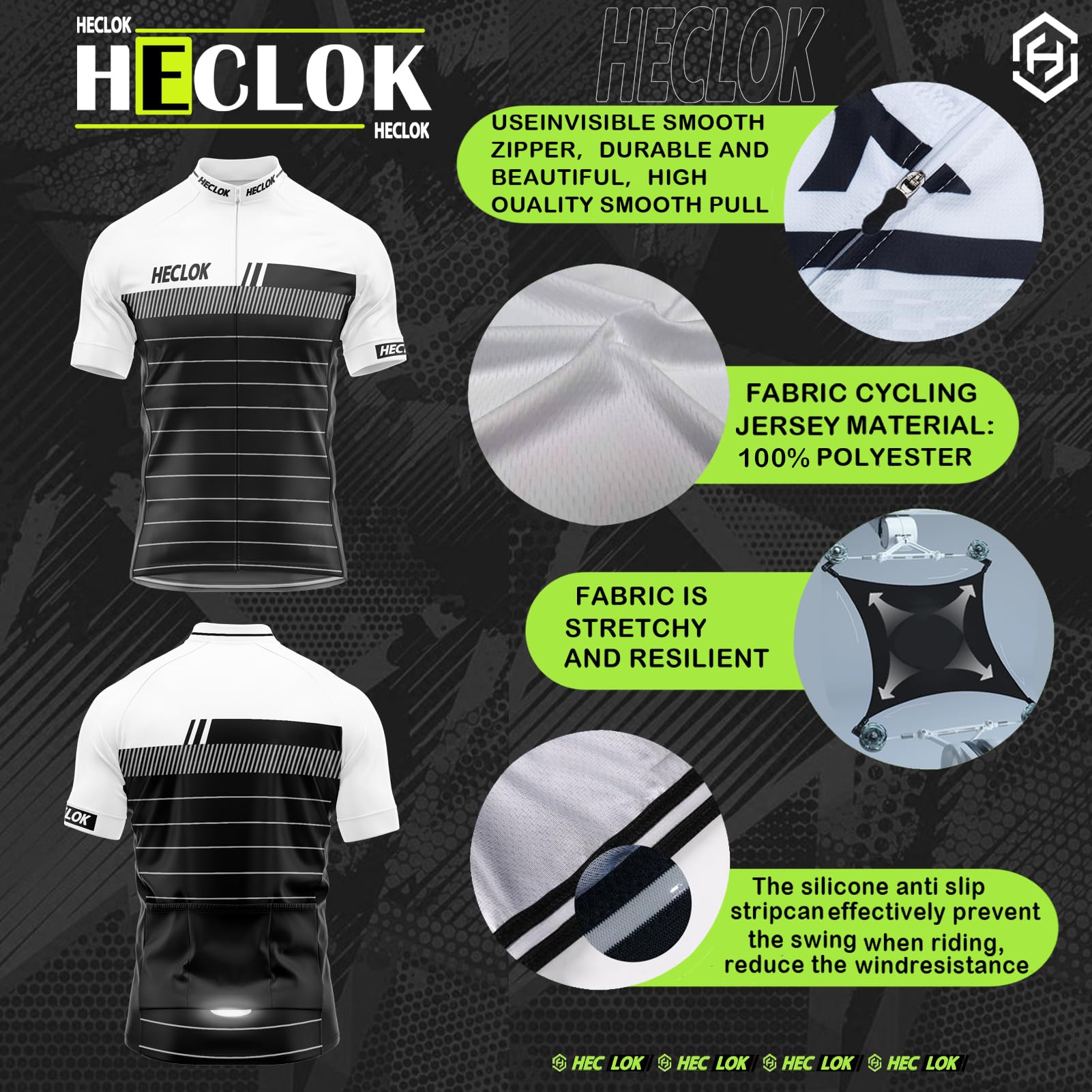 Ropa de Ciclismo Hombre Verano - Maillot Cortavientos + Culote con Tirantes y Badana Gel 9D | Equipación Completa MTB/Carretera | Tejido Transpirable y Secado Rápido
