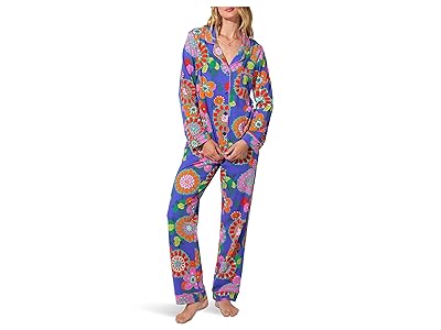 Bedhead PJs X Trina Turk Long Sleeve Classic Stretch Jersey Pj Set Women