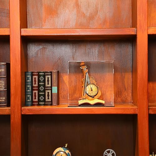 Miniatura 5 de Yungyan 2 juegos de vitrina de acrílico transparente a prueba de polvo escaparate de protección para niños, figuras coleccionables, figuras de fútbol