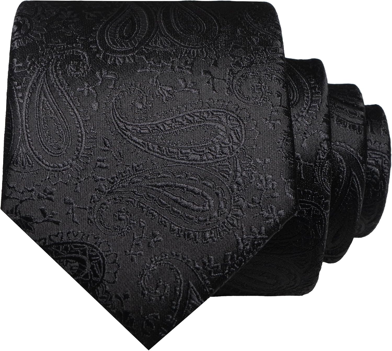RBOCOTT Mens Paisley Tie for Business and Wedding