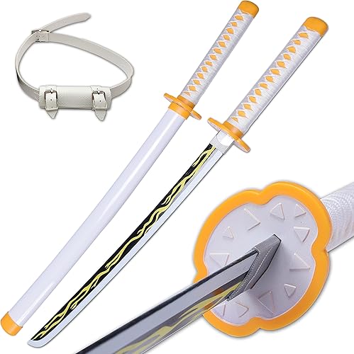 ziqing Espada para cosplay de Demon Slayer hecha a mano, Katana de 31 pulgadas con múltiples estilos para elegir
