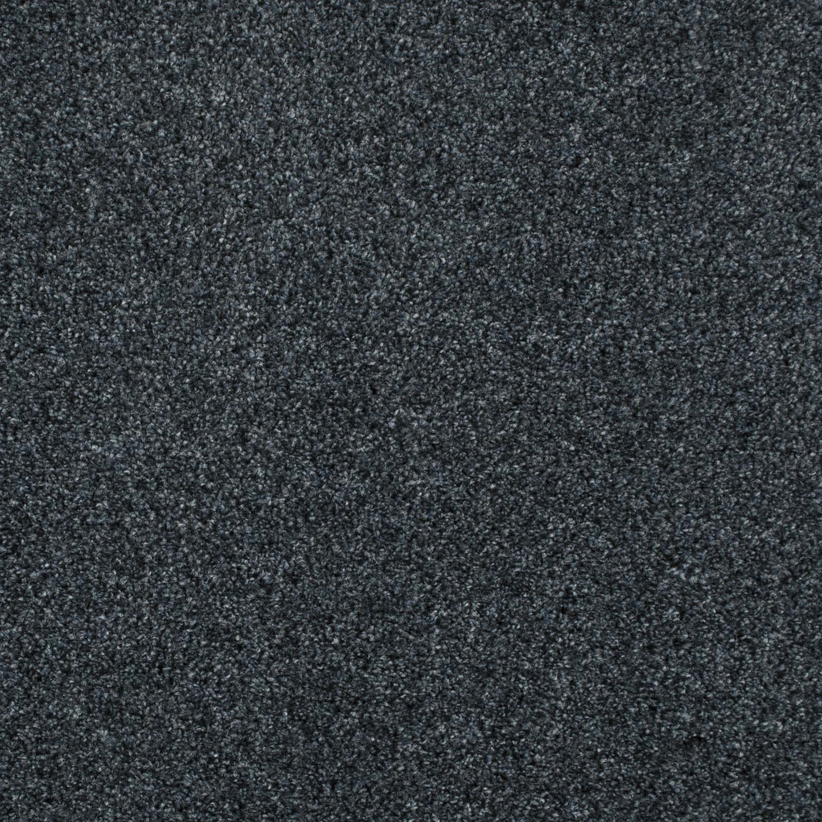 247Floors Deep Pile Saxony Carpet 9.5mm Thick Flecked Action Back Stain Resistant Living Room Bedroom (Navy Blue - 4m x 2m)