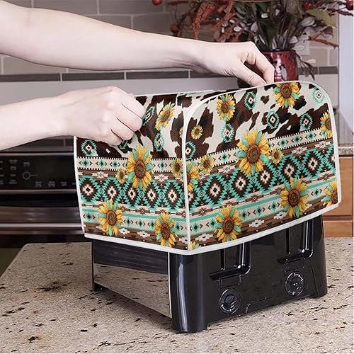 Miniatura 2 de AFPANQZ 2 Slice Aztec Triba Toaster Covers Bread Toaster Oven Protector Covers Abstract Mushroom Print Toaster Covers Anti Dust Fingerprint Covers