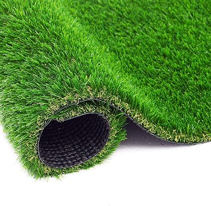 Rugs Planet Artificial Grass Carpet Mat - High Density Grass Carpet mat, Green -OT152