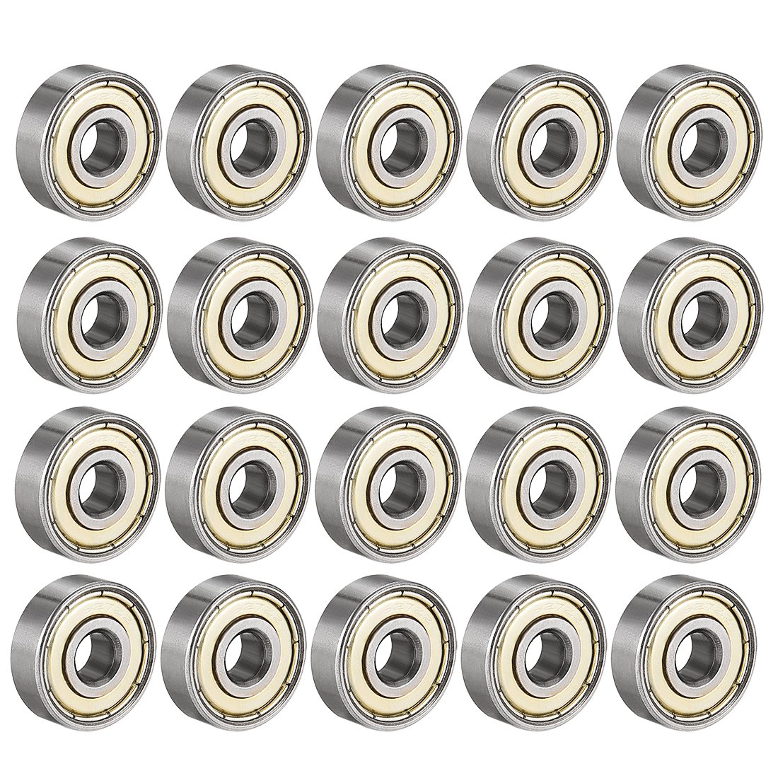 sourcing map 10 stuks. 628-2RS groefkogellager Z2 8 mm X