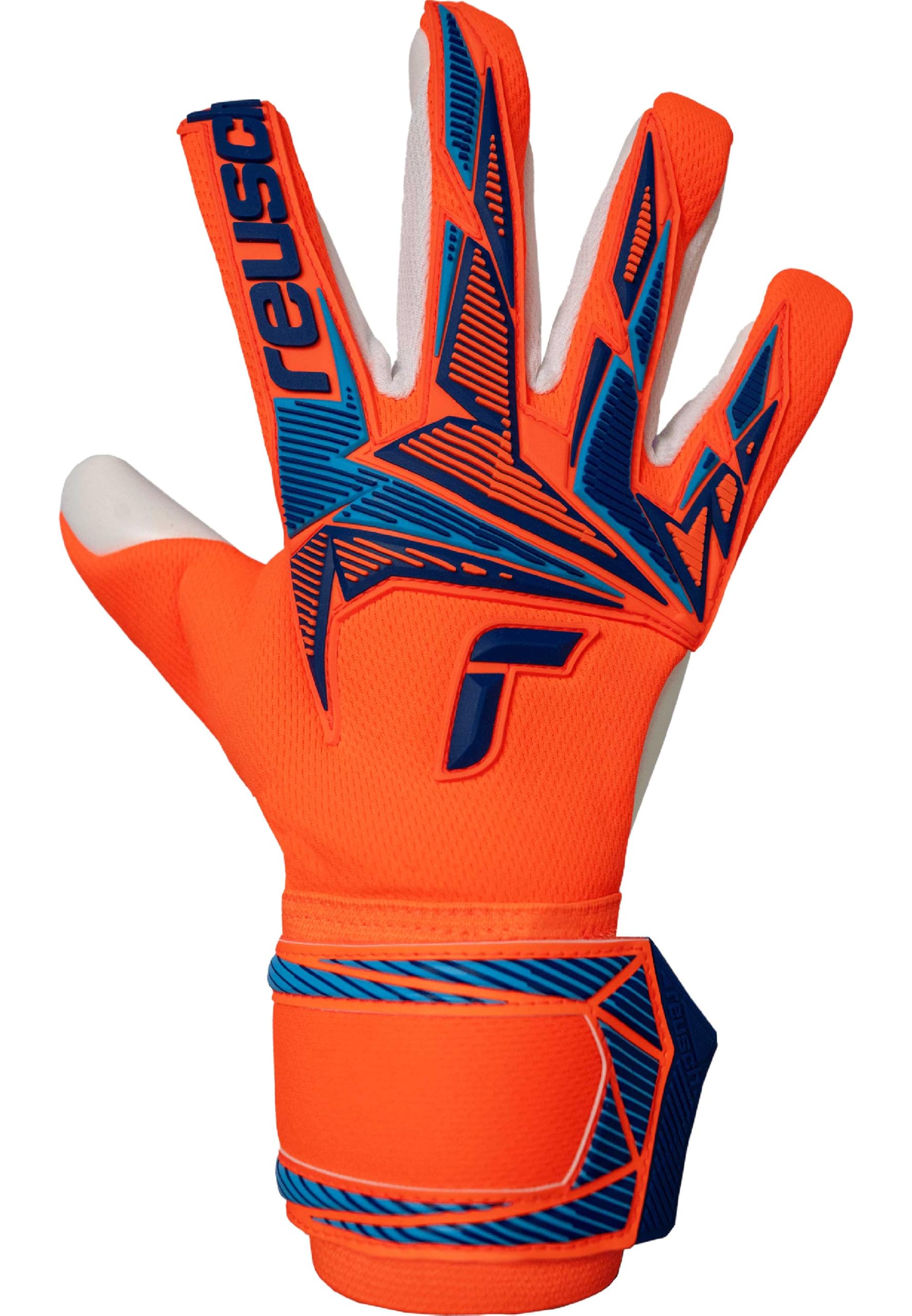 Reusch Guantes de Portero para Hombre y Adulto | Agarre Fuerte, Durabilidad y Ajuste óptimo | Transpirables | para Entrenamiento y Juego | para césped Natural y césped Artificial | tamaño 7,5 – 11 |