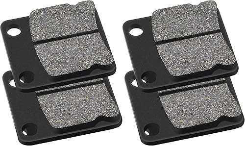 Miniatura 5 de AHL Juego de pastillas de freno semimetálicas para Yamaha YFM400 YFM 400 Kodiak 1999-2006YFZ350 YFZ 350 Banshee 1990-2006YFM350 YFM 350 Warrior 1989