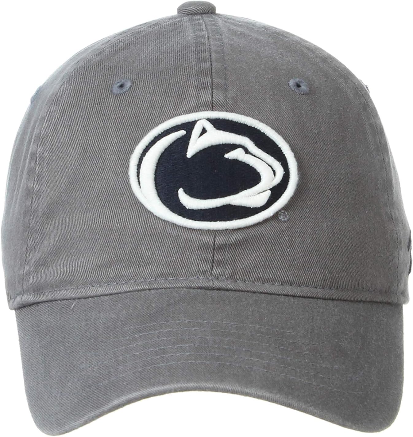 NCAA Penn State Nittany Lions Mens Adjustable Scholarship Hat Charcoal, Penn State Nittany Lions Charcoal, Adjustable, One size