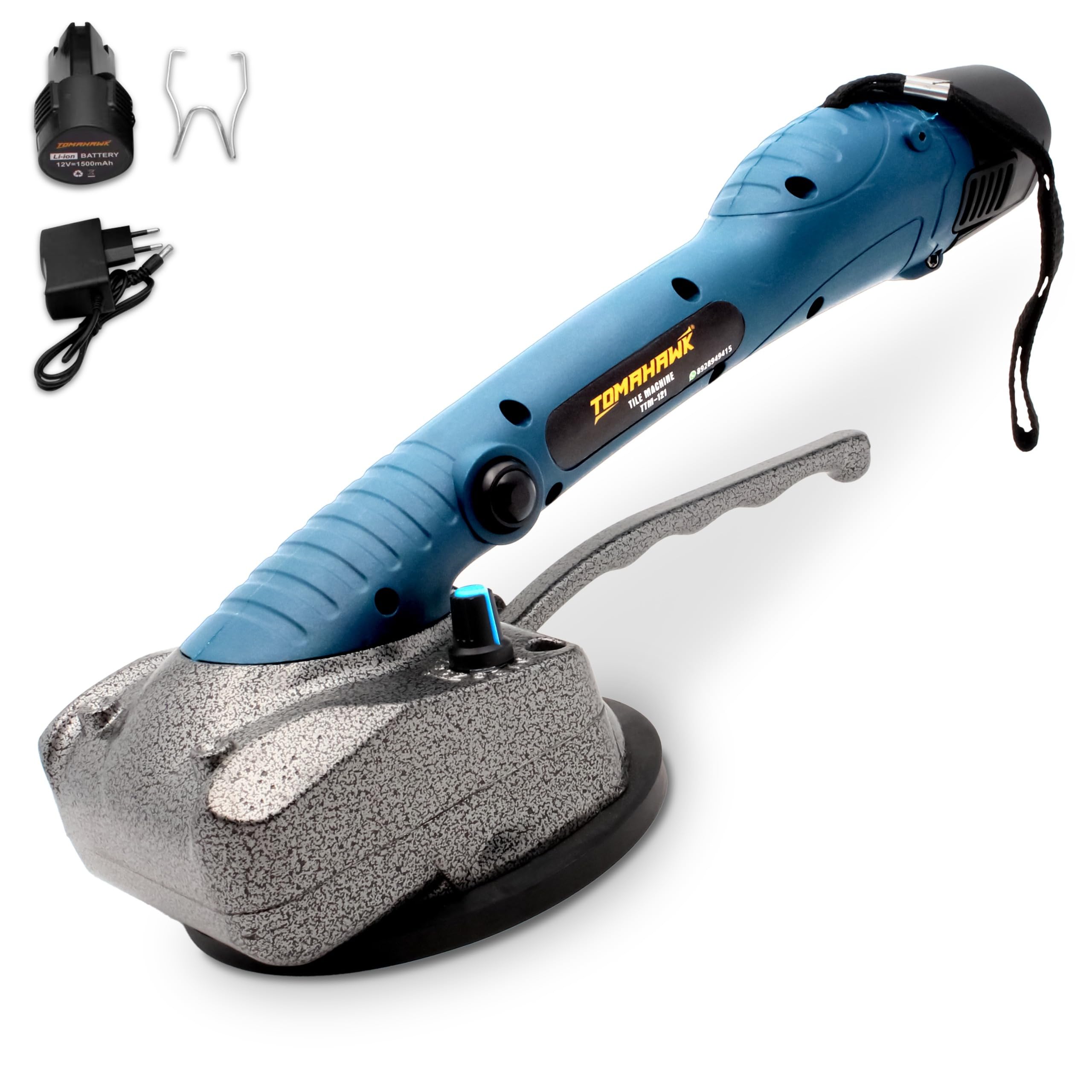 TOMAHAWKGOLDENBULLET® Tile Vibrator Machine – 12V, 10,000 RPM