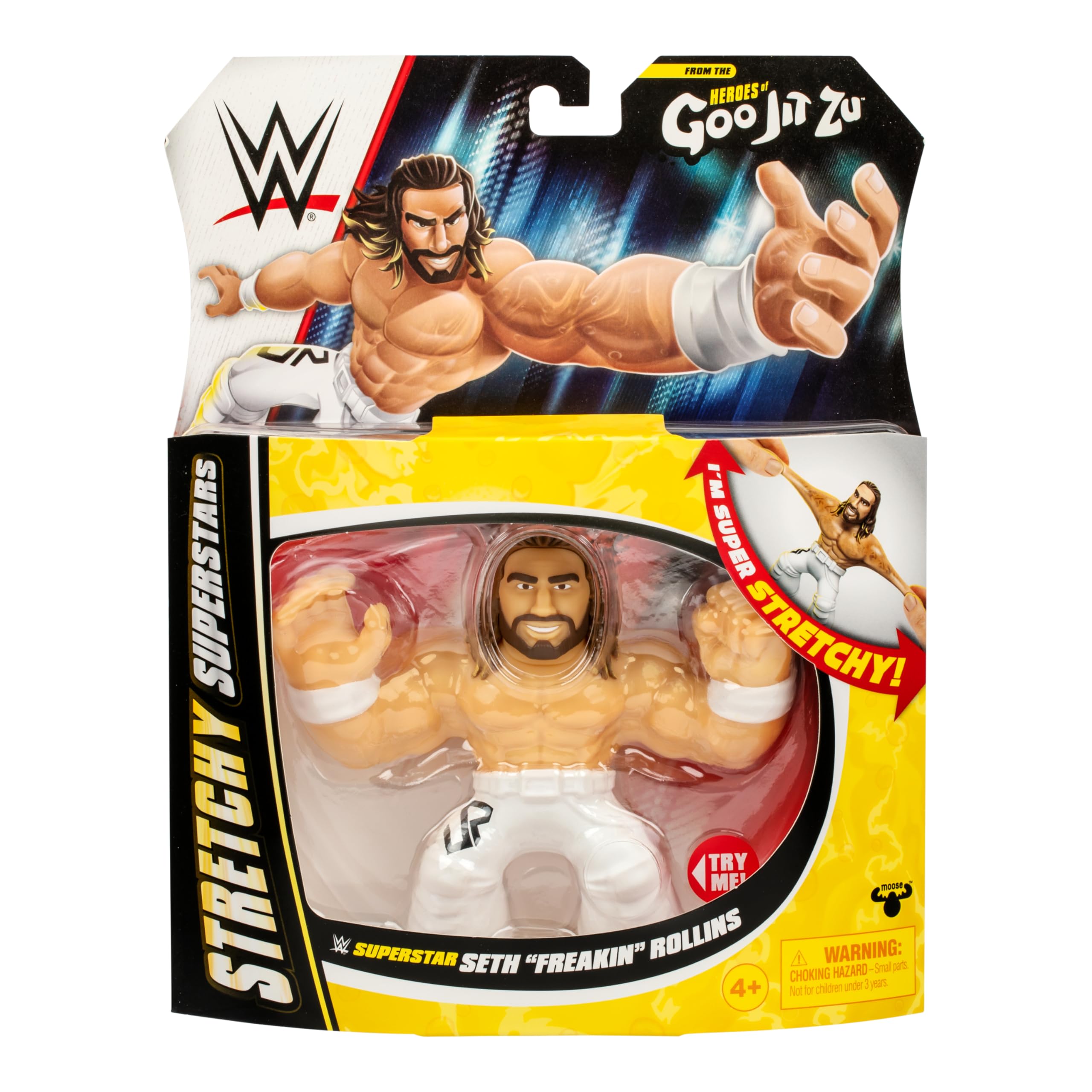 HEROES OF GOO JIT ZU WWE S2 Hero PK Superstar Seth Freakin Rollins