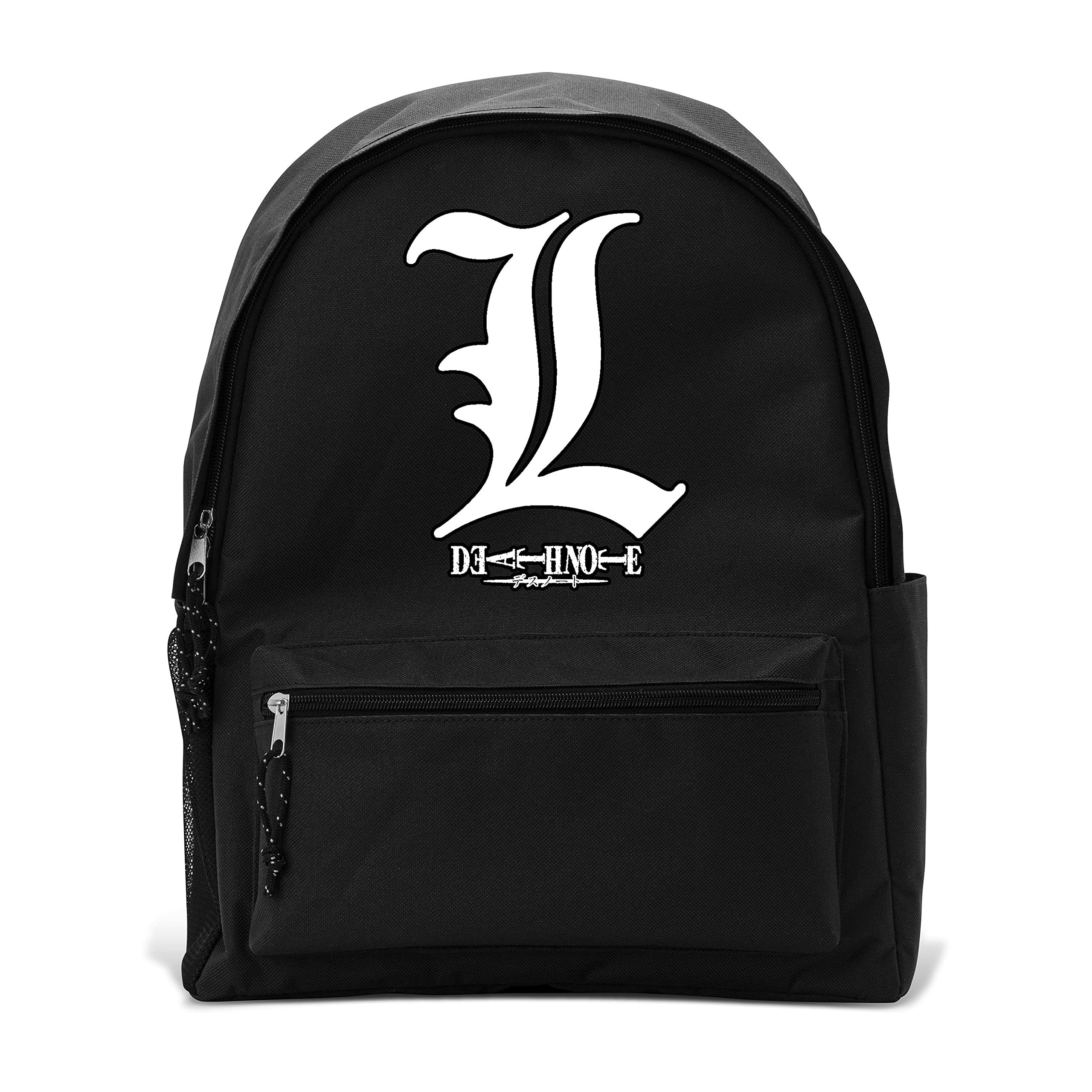 ABYstyle Death Note L Symbol Backpack : Amazon.co.uk: Fashion