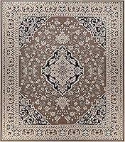 Vista 10 de SUPERIOR Alfombra de pasillo de interior, cubierta de alfombra de felpa, medallón oriental tradicional, perfecta para pasillo, entrada, sala