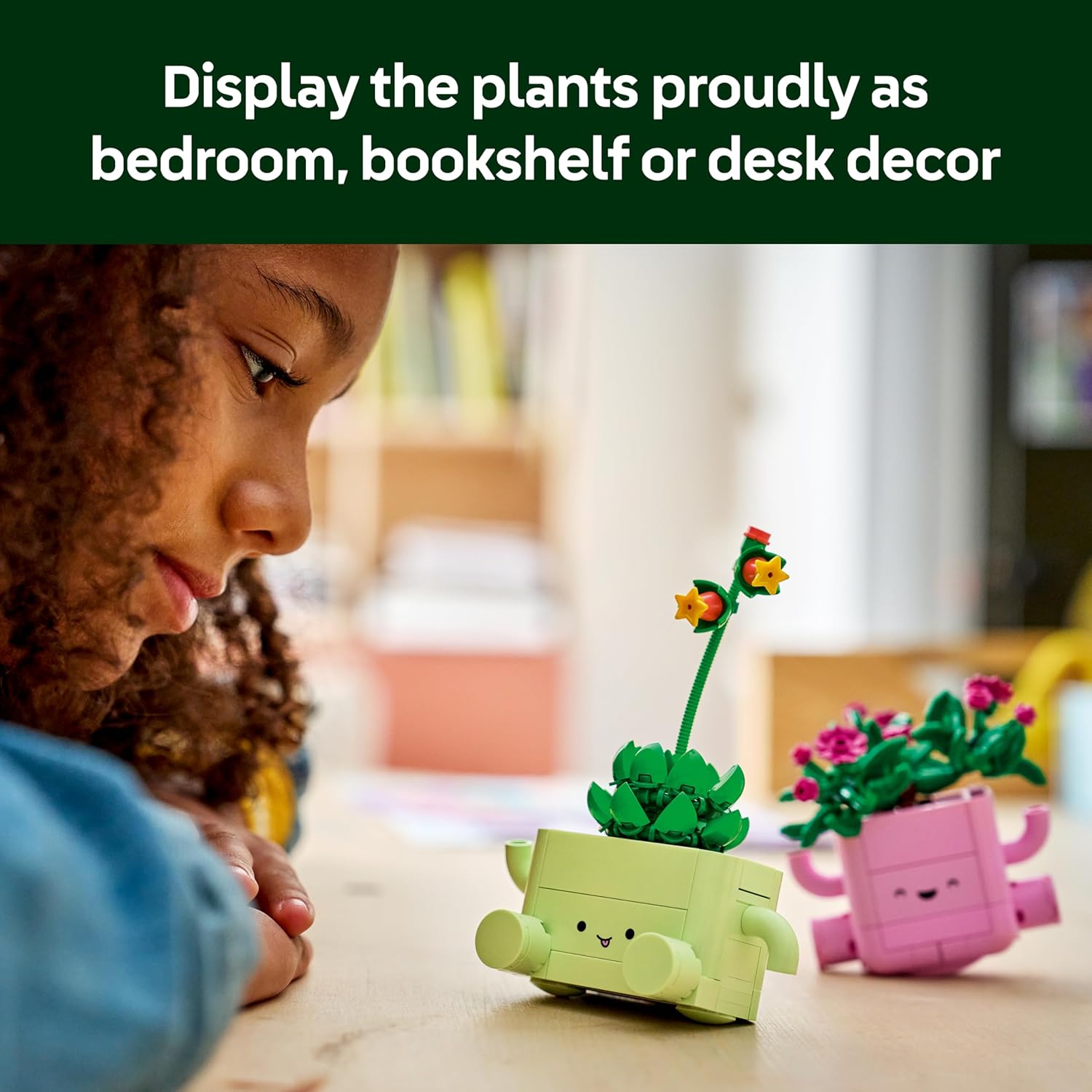 LEGO Botanicals Rocking Plants - Artificial Flowers Set - incl. 2 Faux Plants & 2 Pastel Coloured Pots for Bedroom Decor - DIY Gift Idea for 9+ Year Old Girls & Adults - 11506 — image 6