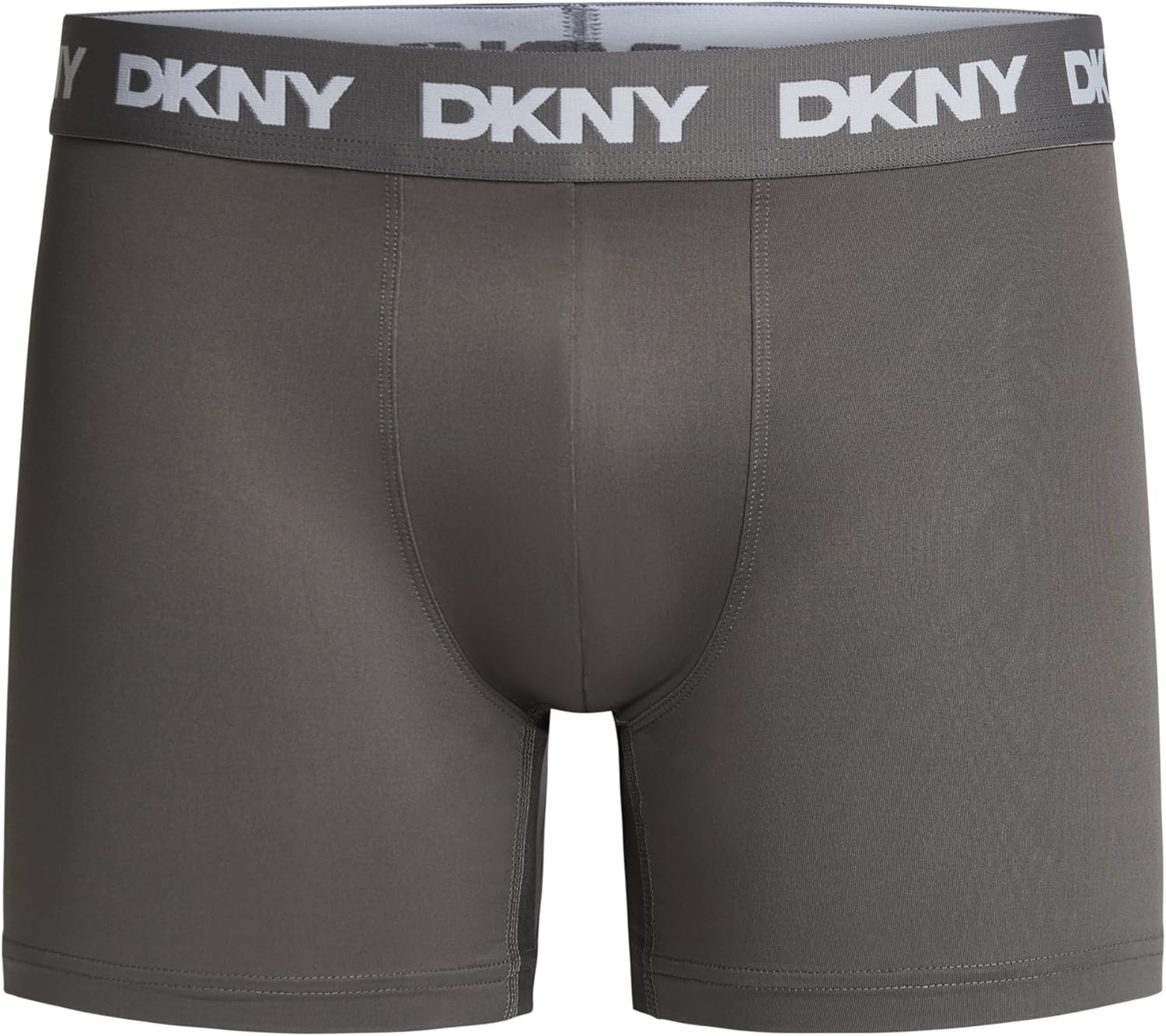 DKNY Mens Flex Boxer Briefs Underwear 3-Pack - Image 3