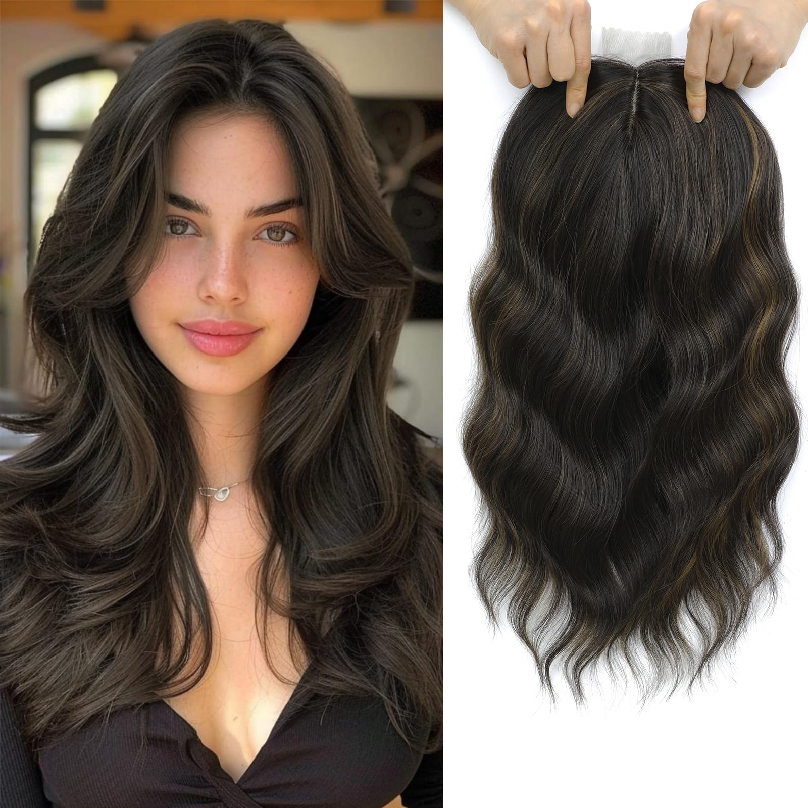 Amazon.com : Hair Topper, 3D Hair Toppers for Women with 