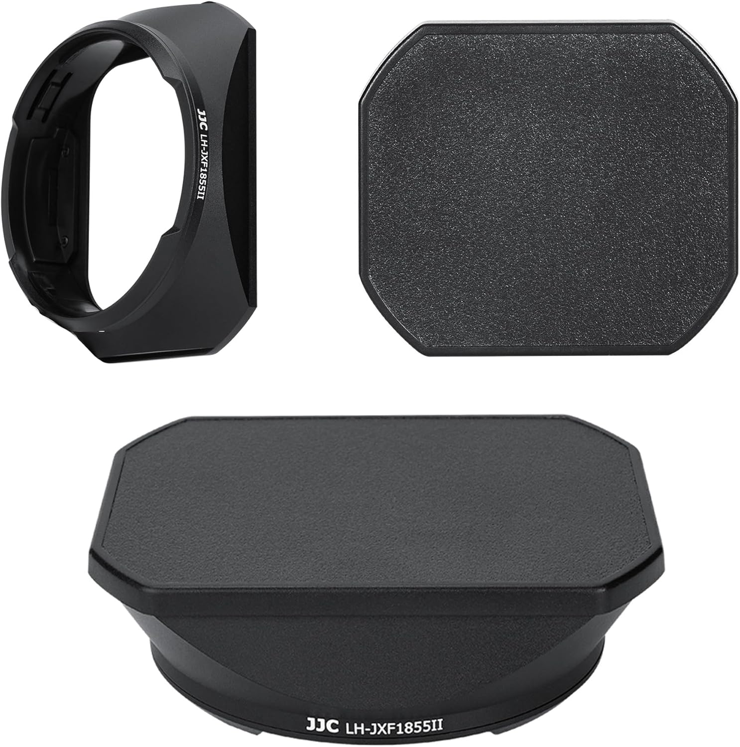 XF 14mm Hood, XF 18-55mm Hood, JJC Metal Square Lens Hood, Aluminum Alloy, Fuji XF 14mm F2.8 Hood, XF 18-55mm F2.8-4 Lens Shade, Compatible with Fujifilm XF 14mm F2.8 R & XF 18-55mm F2.8-4 R LM OIS