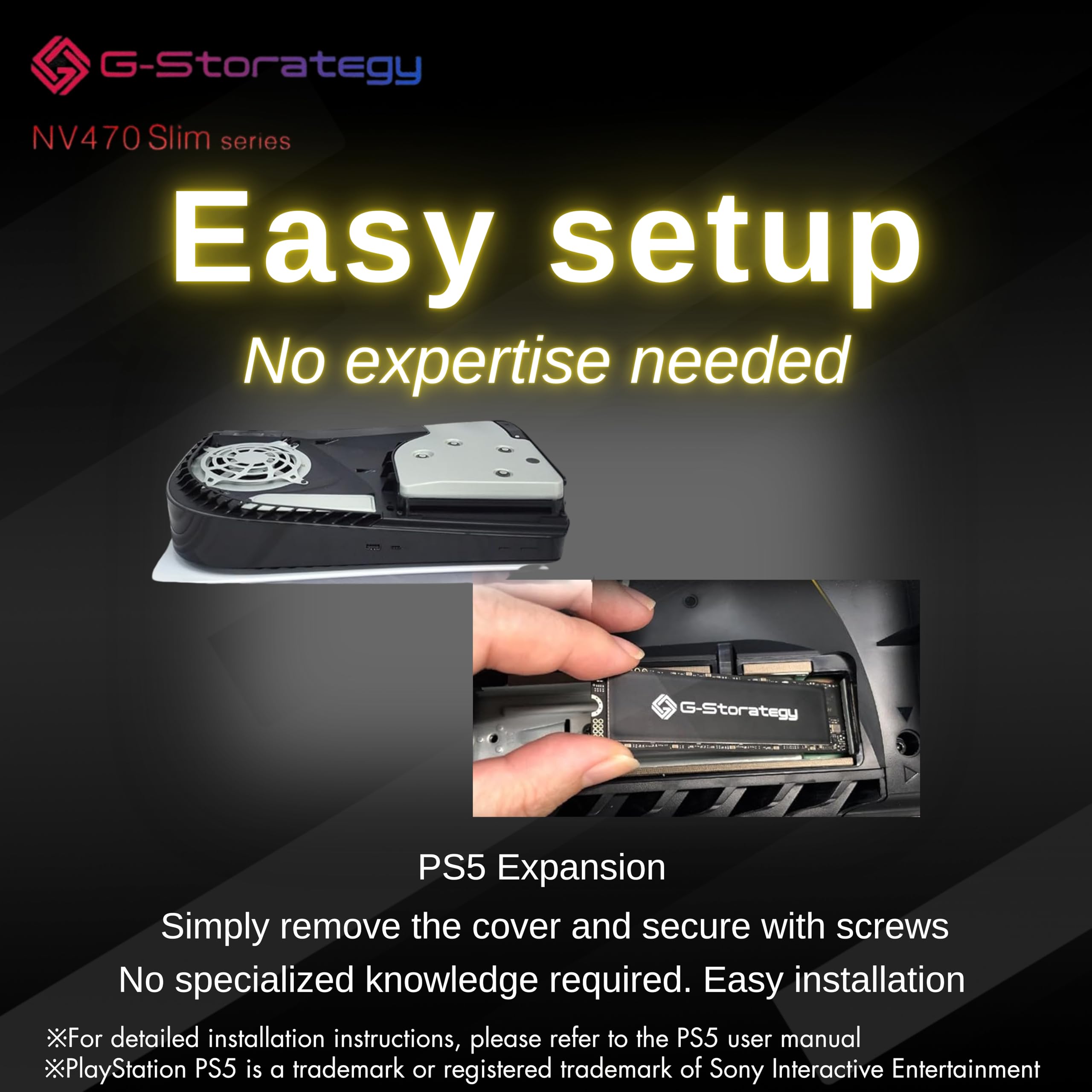 Amazon | G-Storategy GS 2TB ヒートシンク付き PCIe Gen4 M.2 2280