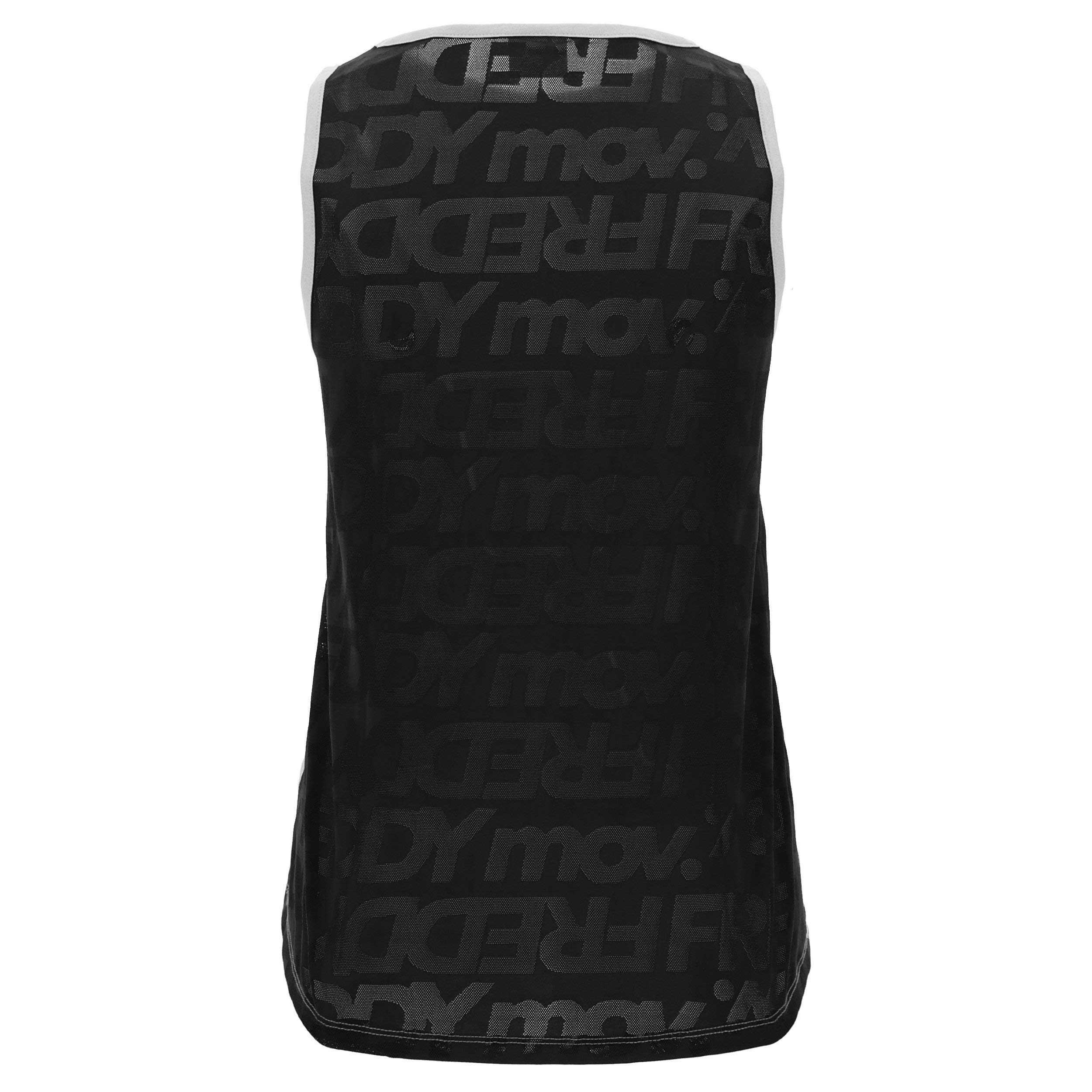 FREDDY - Canotta Fitness MOV. con Retro in Mesh Logato