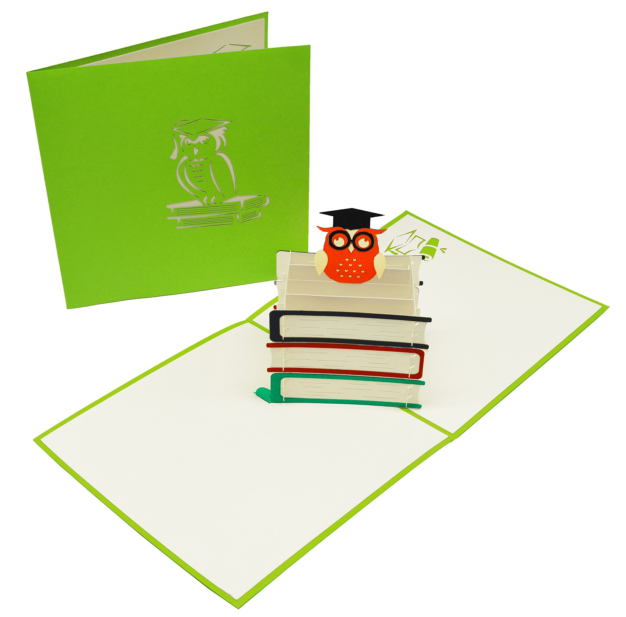 Carte Mariage Félicitation Originale AIBAOBAO Cartes Vu0153ux Remise Diplômes Pour L'examen, Carte Pop-up 3D Cadeau Félicitations Diplome