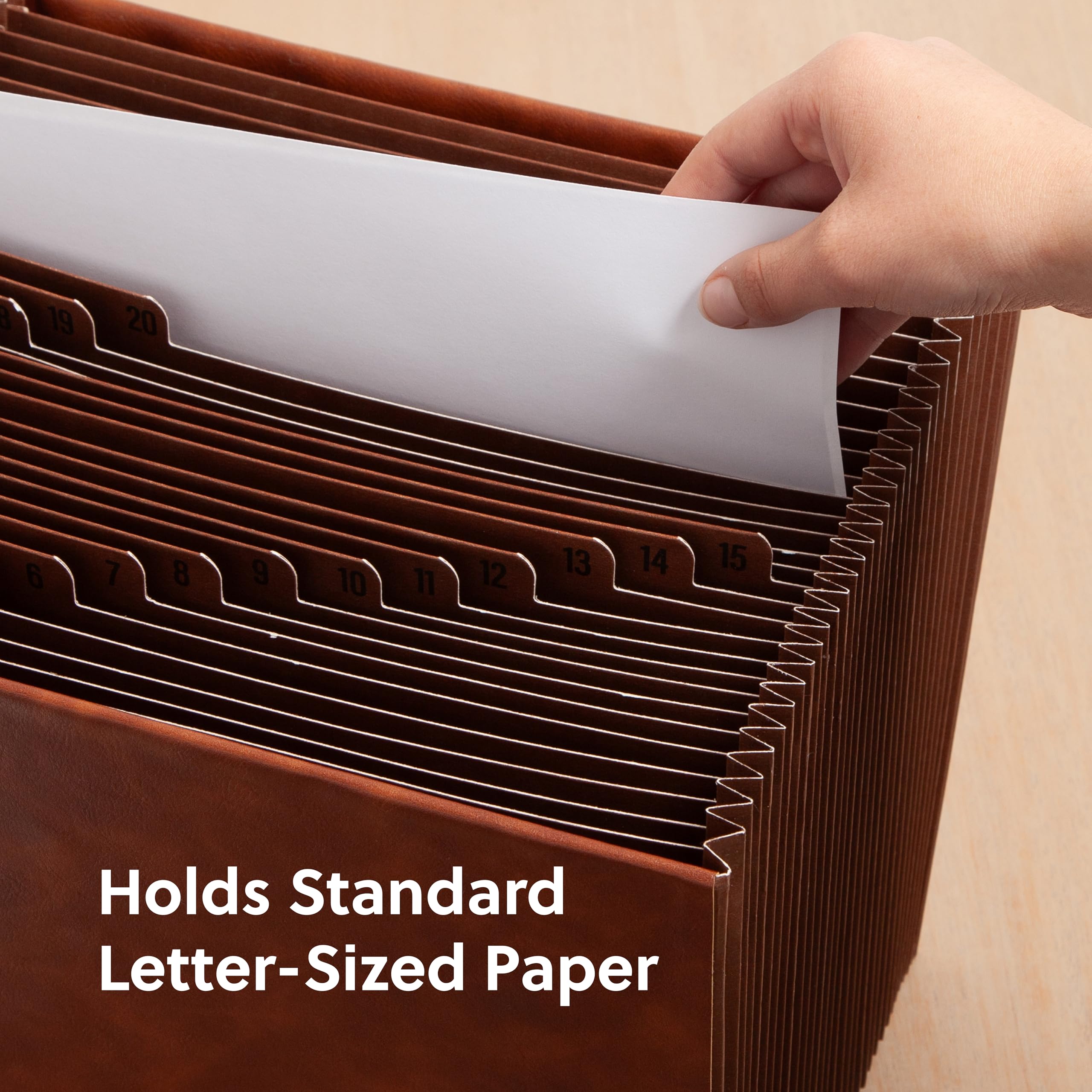 Amazon.com: Smead Tuff Accordion File Organizer, Office Supplies