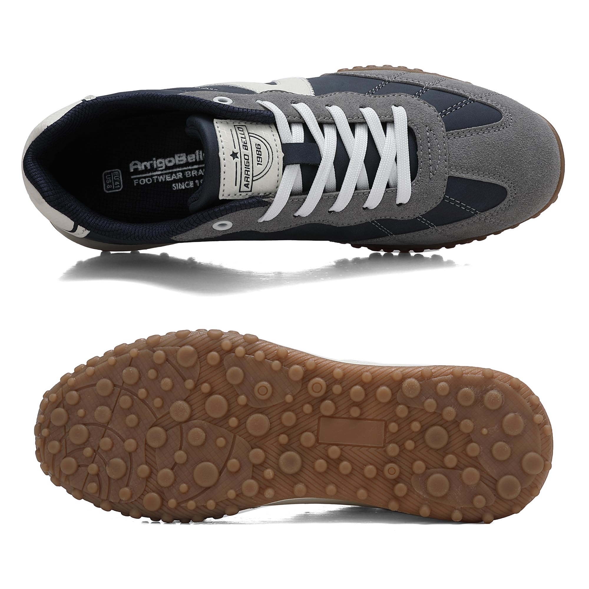ARRIGO BELLO Scarpe Uomo Sneakers Casual Leggere Ginnastica Antiscivolo Basse Scarpe per Outdoor all'Aperto EU 41-46
