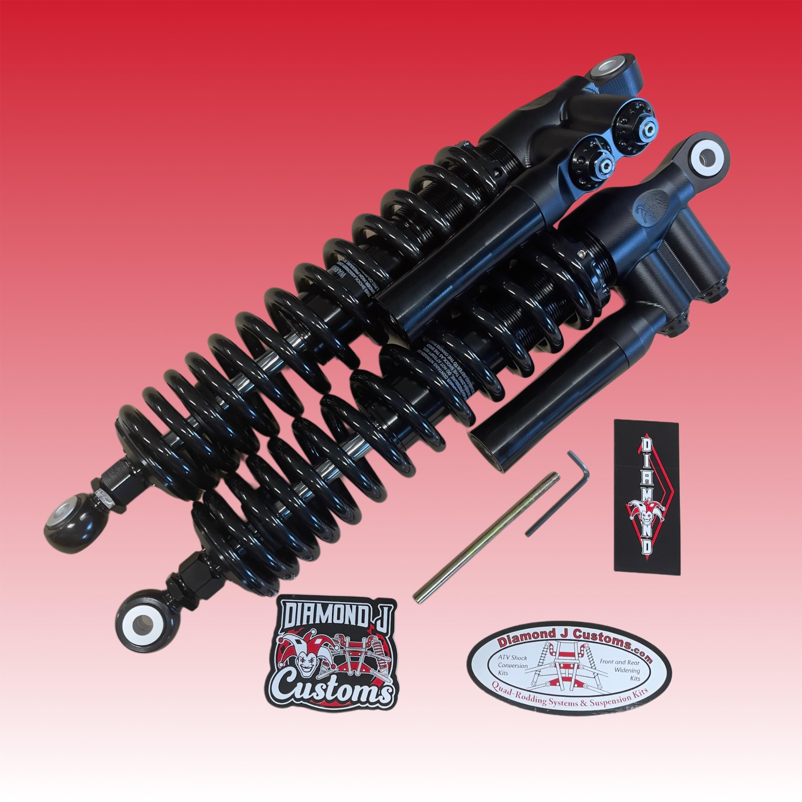 Amazon.com: DIAMOND+ FRONT 440mm & REAR 400mm Shock Bundle (Set of