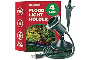 Weather-Resistant Outdoor Flood Light Holder: Illuminate Your Space