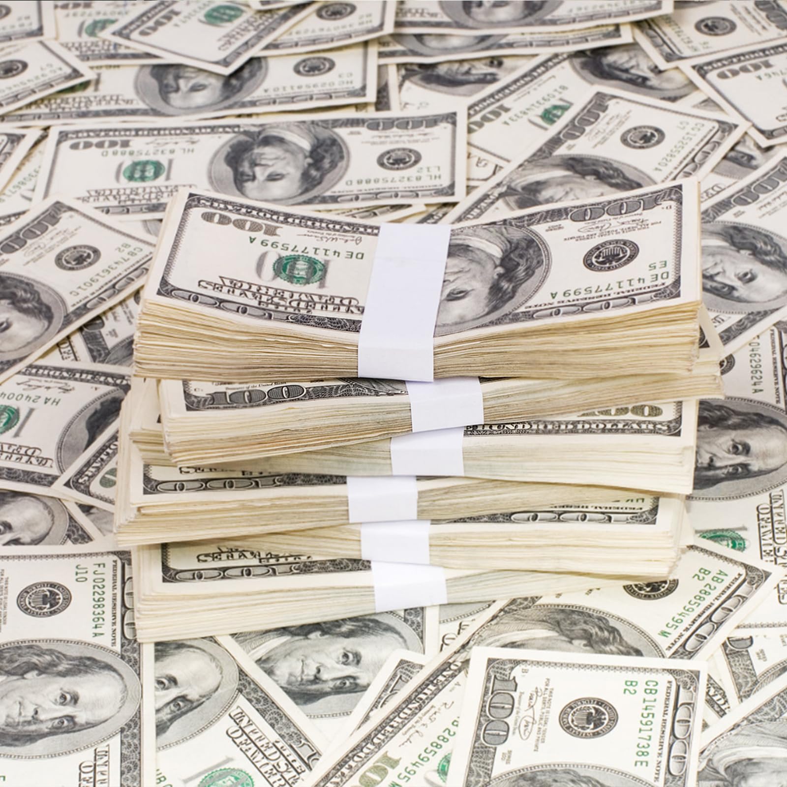400 Bandas de Dinero En Blanco para Billetes - Banda de Dinero Autoadhesivo - Adecuado para Bancos, Minoristas, Adecuado para GestióN Financiera Y Procesamiento de Efectivo En Varios Entornos