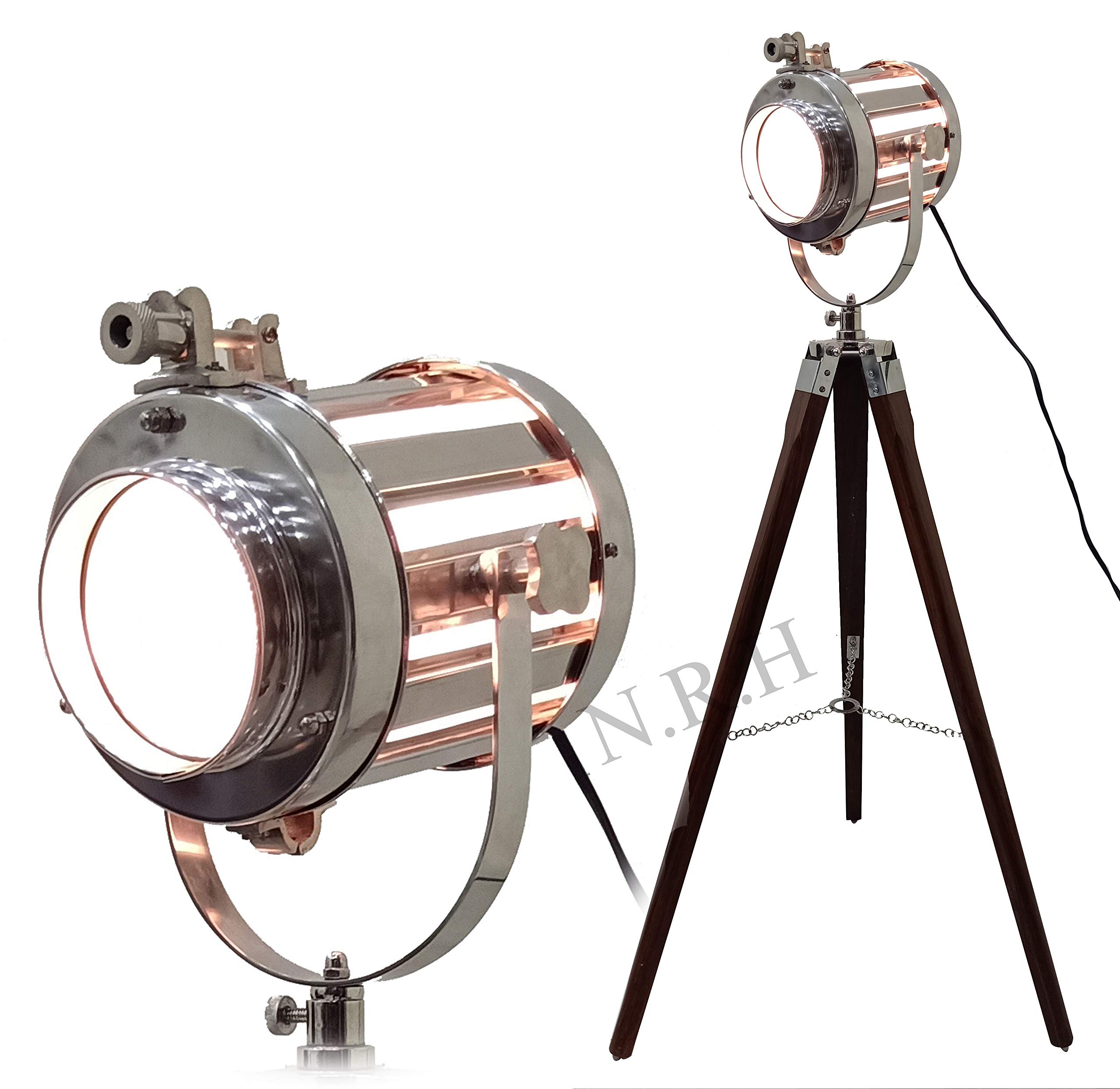Lampe de sol décorative avec support pour pied