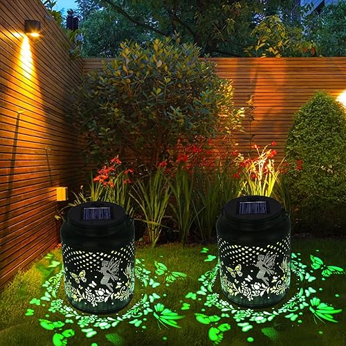 Miniatura 7 de ZNYCYE Paquete de 2 luces solares mejoradas de repuesto (tamaño superior de 3.15 pulgadas, tamaño inferior de 2.76 pulgadas), modos de luz LED