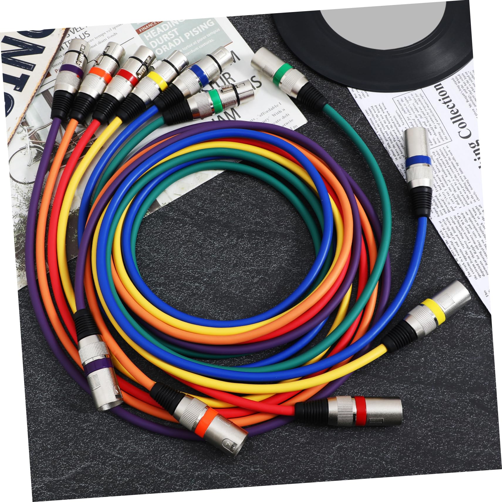 Tofficu Xlr Mikrofonkabel 1 Satz Stecker Buchse für Lautsprecher