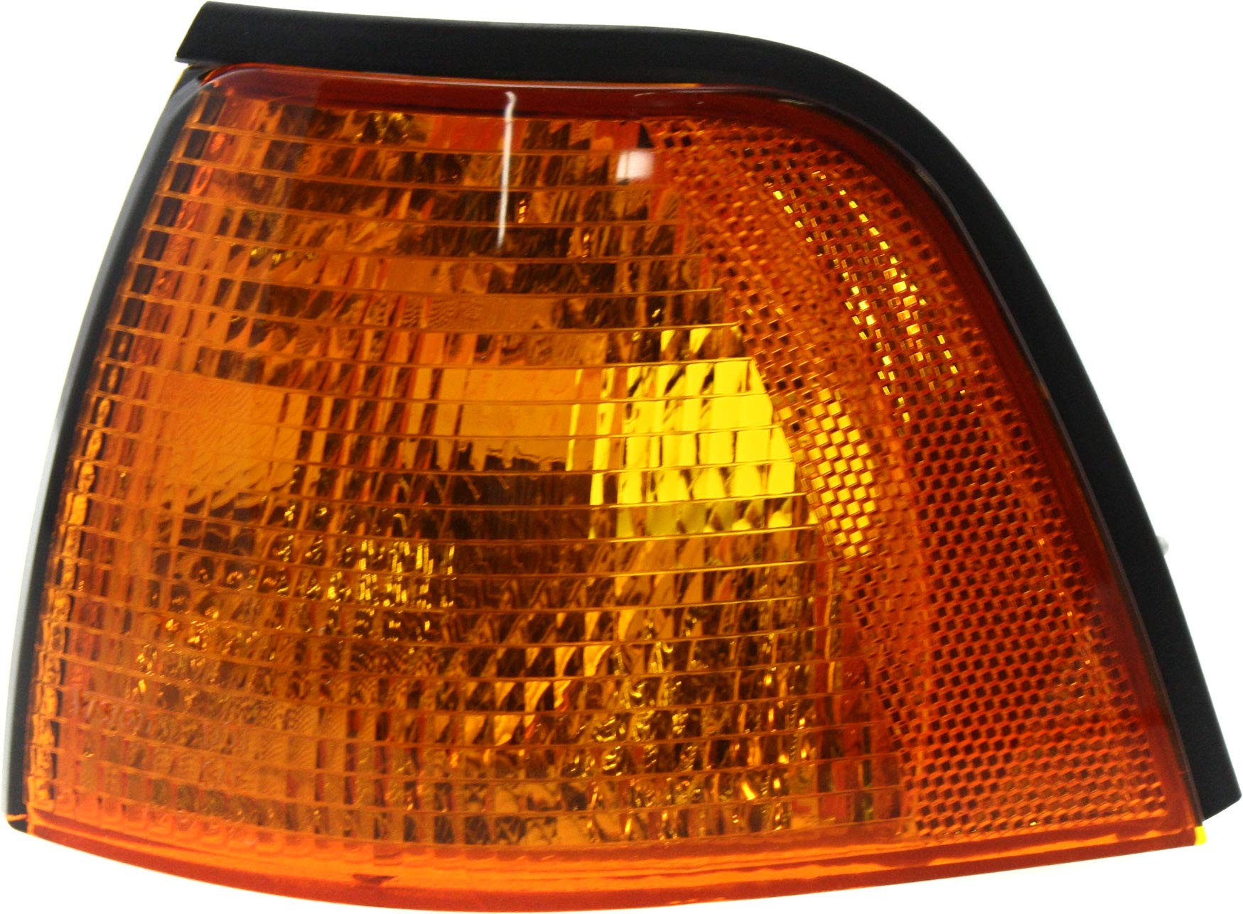 Evan-Fischer Corner Light Compatible with 1995 BMW 325i Plastic Amber Lens Driver Side