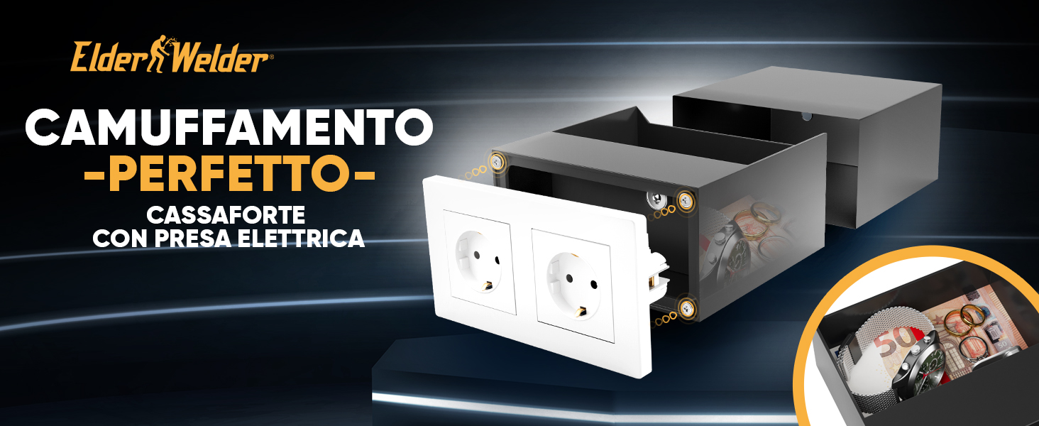 Presa A Muro Doppia A5 Products 2 Moduli: Cromo Satinato Con Inserto Nero, Piatto