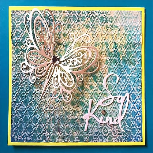 Miniatura 2 de Troqueles de mariposa para hacer tarjetas, troqueles de corte de metal, troqueles de papel para álbumes de recortes, suministros de fabricación de