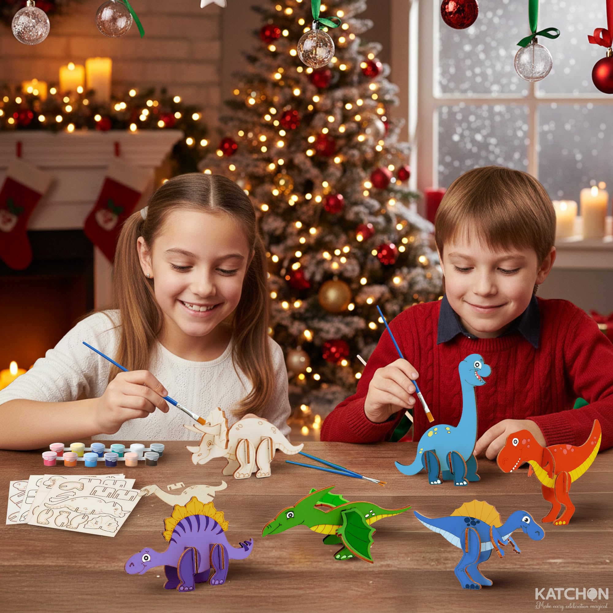 Puzzle De Dinosaures Pour,Puzzles De Dinosaures 3D | Puzzle Animal En Papier,Jouet D
