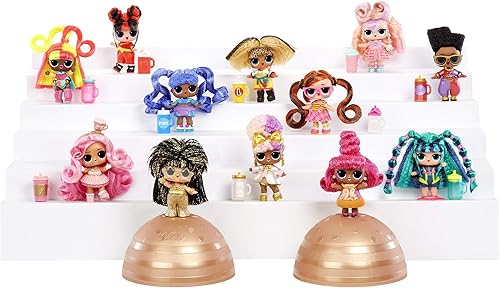 Miniatura 6 de LOL Surprise Hairvibes Muñecas con 15 sorpresas, incluyendo muñeca ultra rara, atuendo, par de zapatos, accesorios, botella, peinados para mezclar y