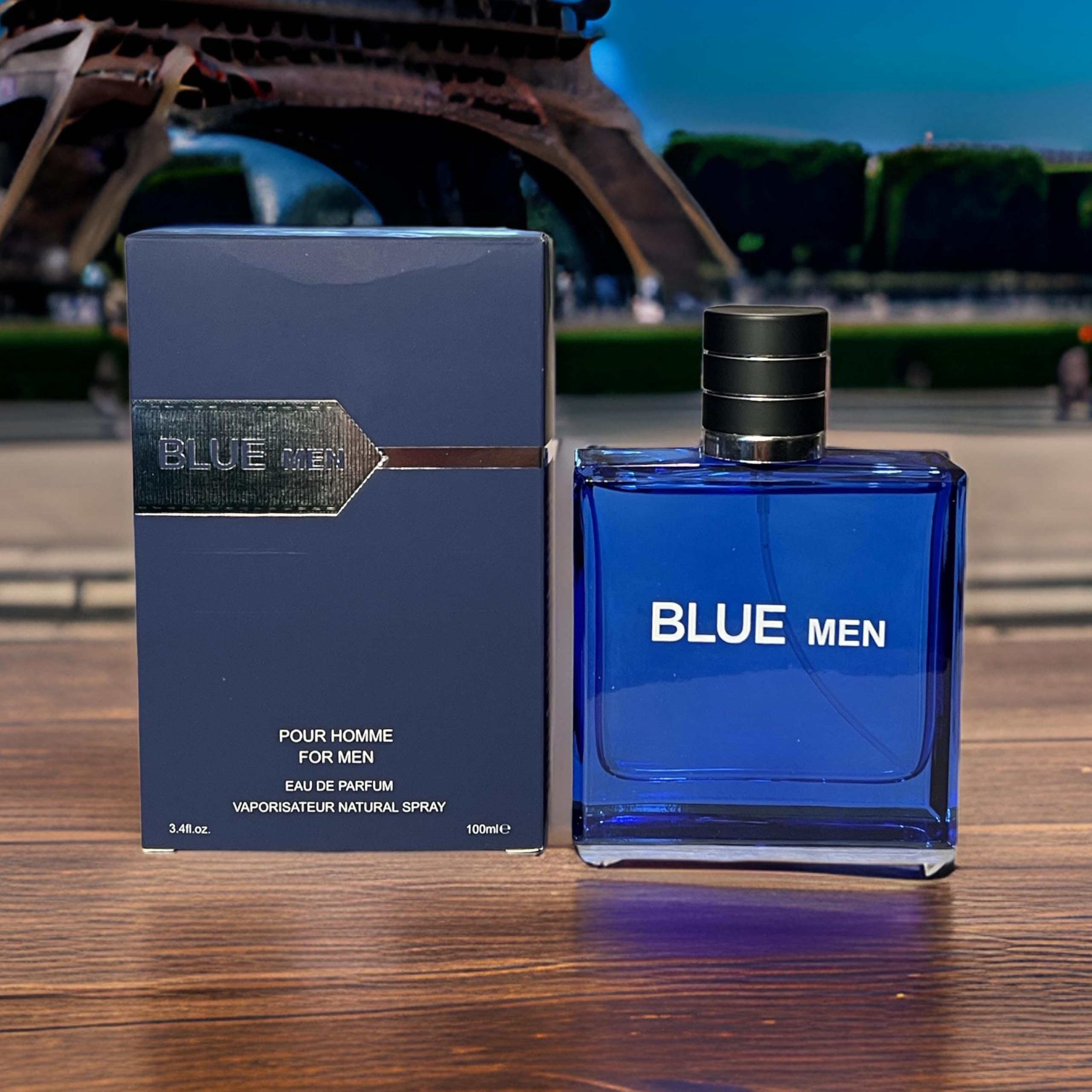 Amazon.com : United Scents BLUE MEN Eau de Parfum for Men, 3.4 Fl