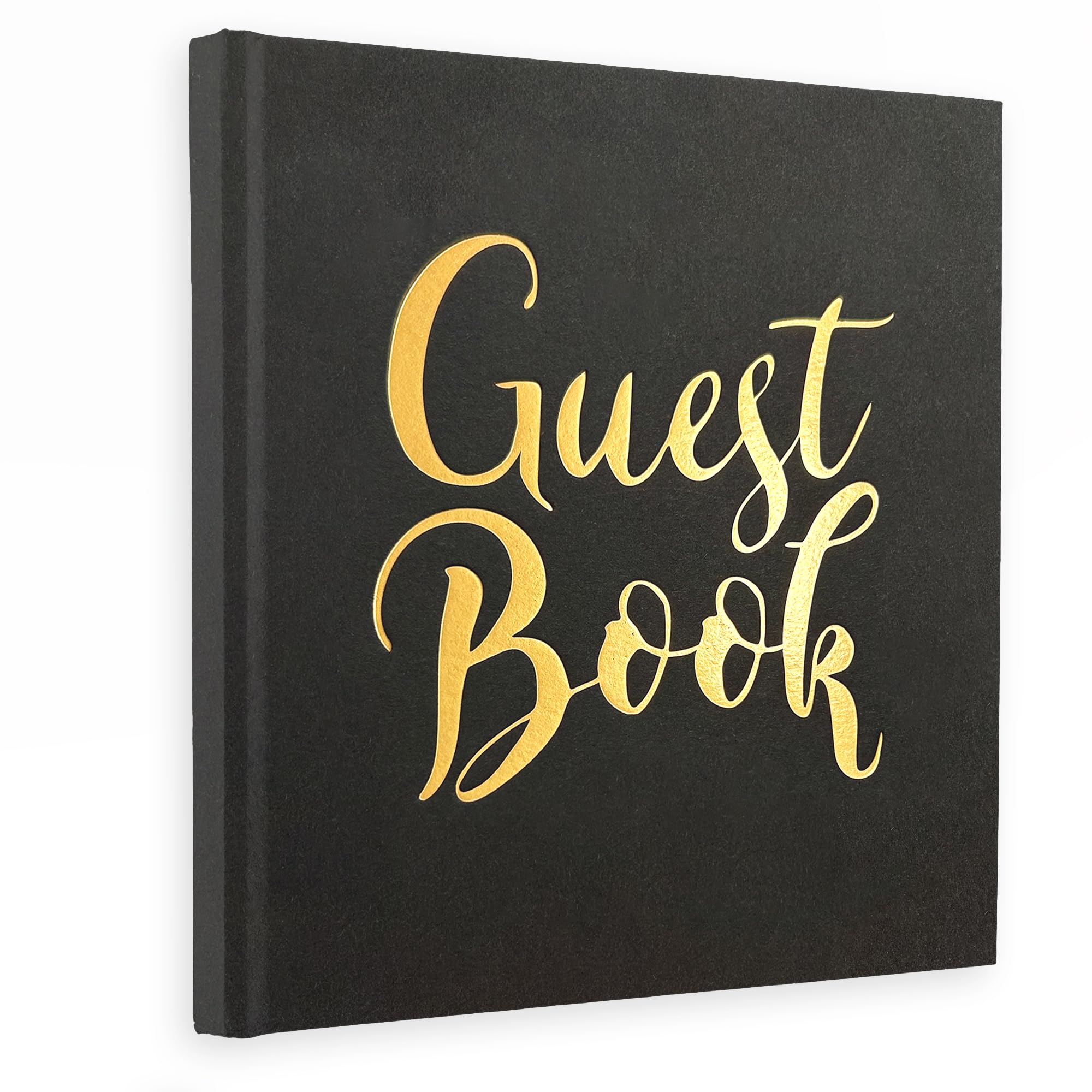 Plantvibes Livre d'or de mariage avec couverture rigide élégante - Papier épais de qualité supérieure - Ne
