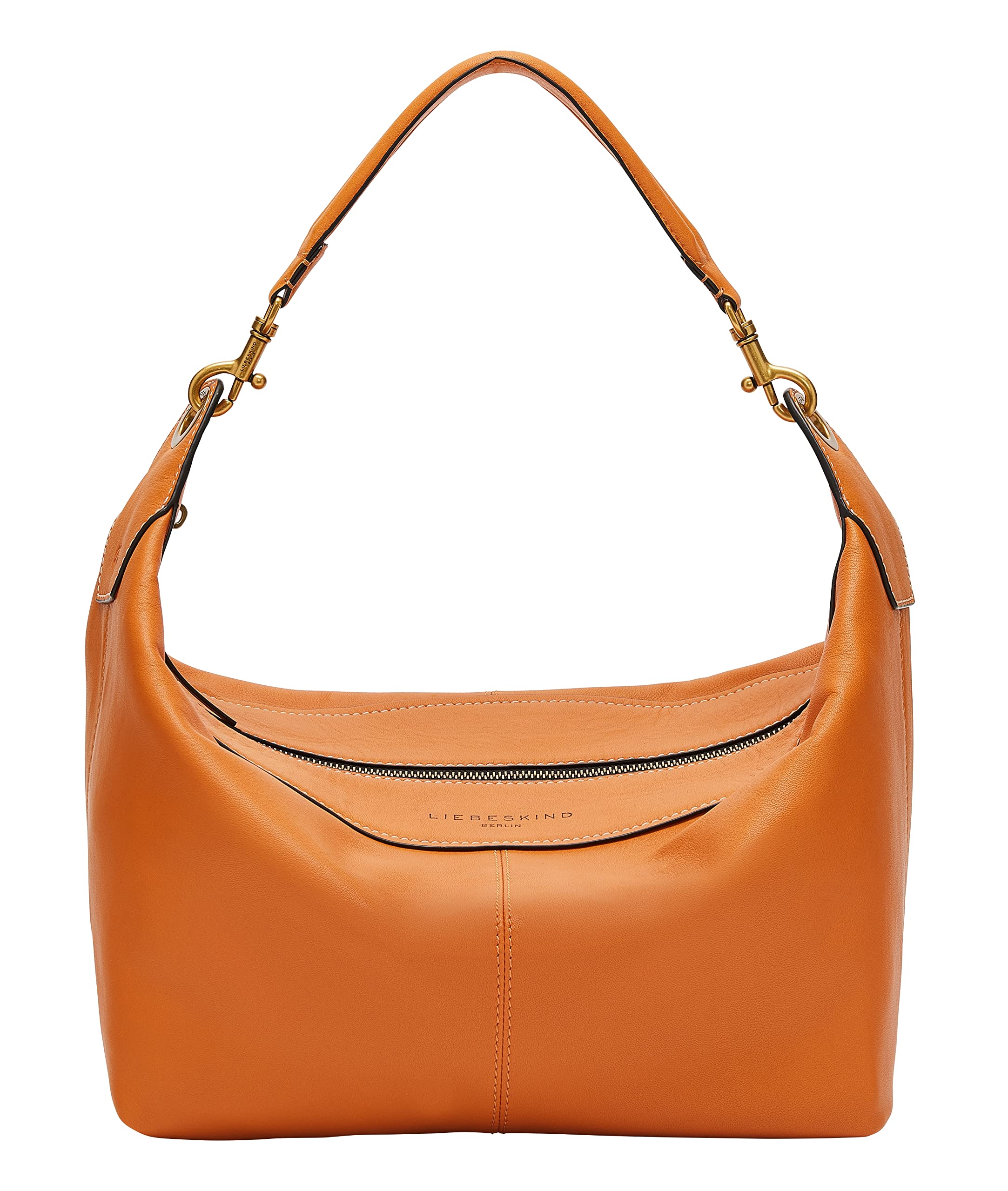 Liebeskind womens liza hobo m, Pumpkin, Medium