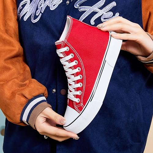 Miniatura 8 de hash bubbie - Tenis de caña alta de moda, unisex, zapatos clásicos de lona, estilo casual, para hombre y mujer