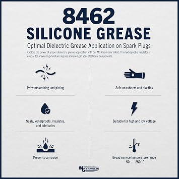 MG Chemicals 8462-85ML Translucent Silicone Grease, 85 ml Tube