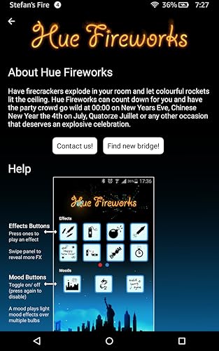 Hue Fireworks for Philips Hue